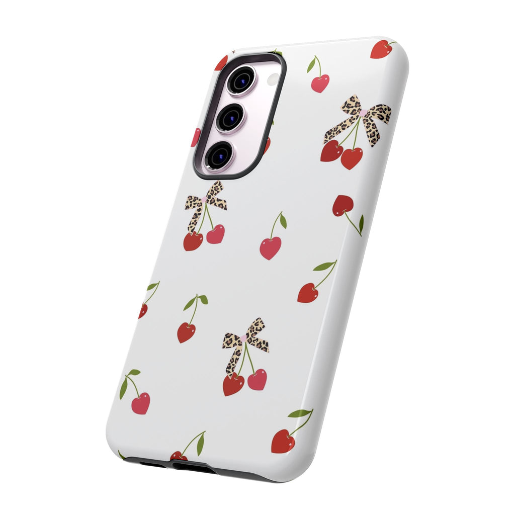 Cherries and Bows Phone Case