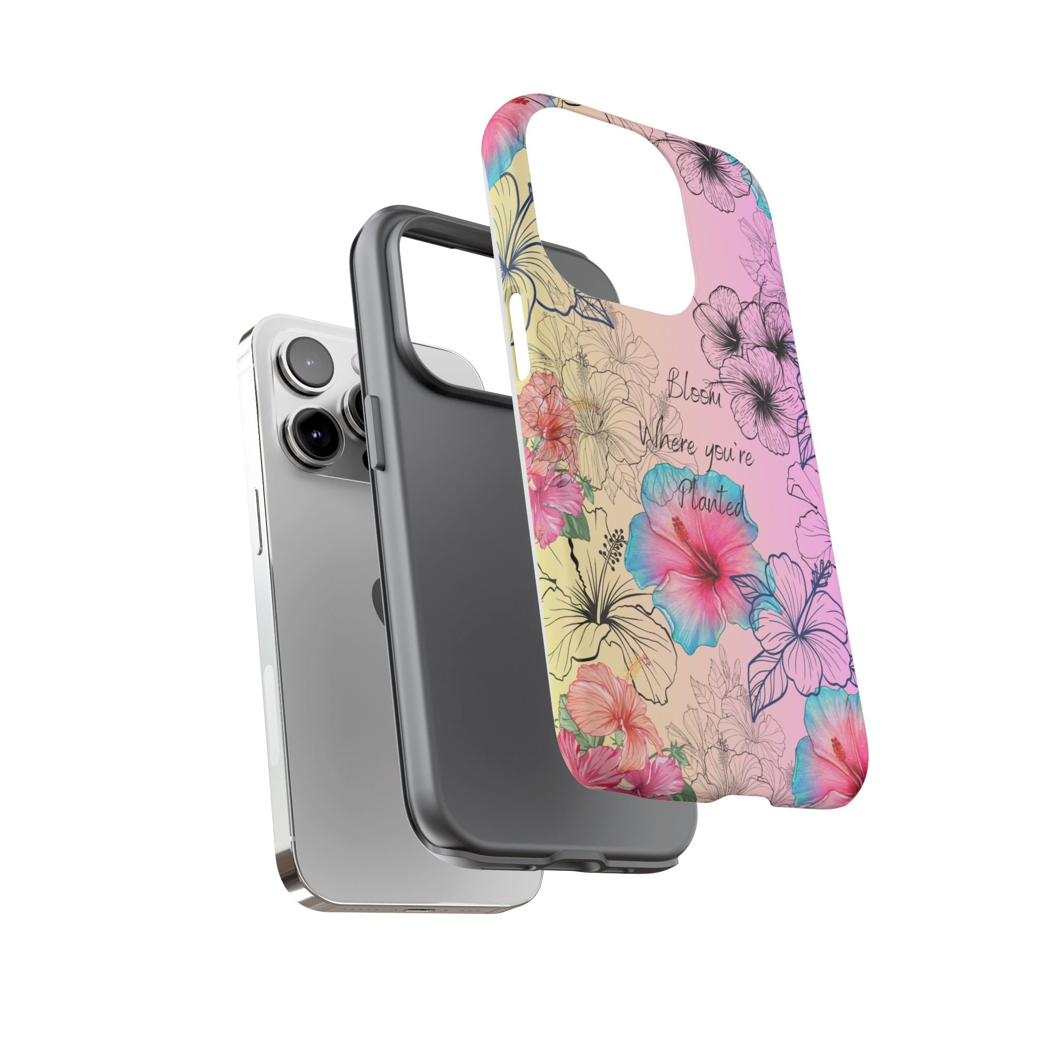 Bloom Where You're Planted Tough Phone Case
