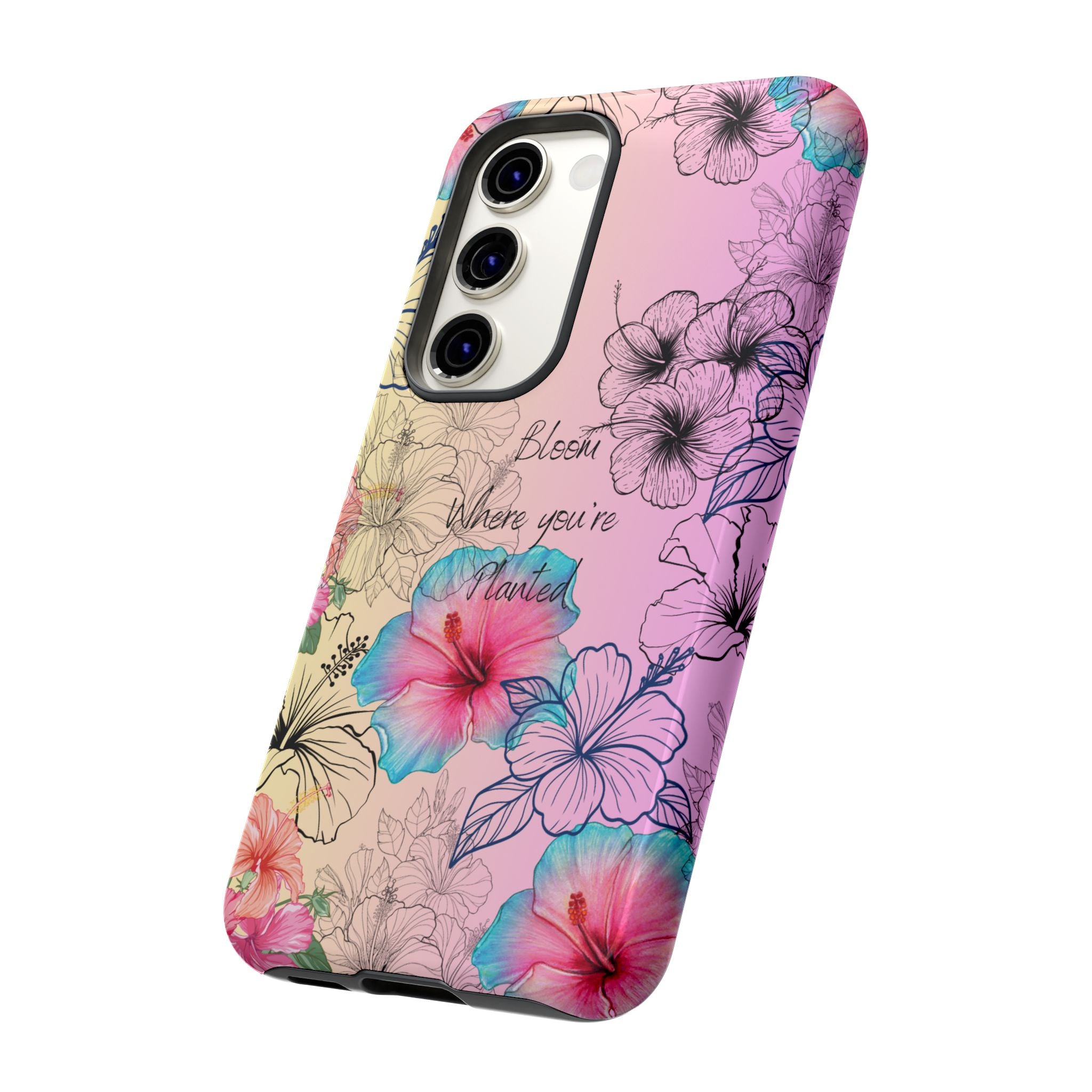 Bloom Where You're Planted Tough Phone Case