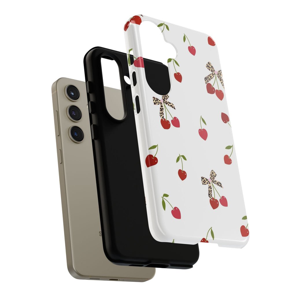 Cherries and Bows Phone Case