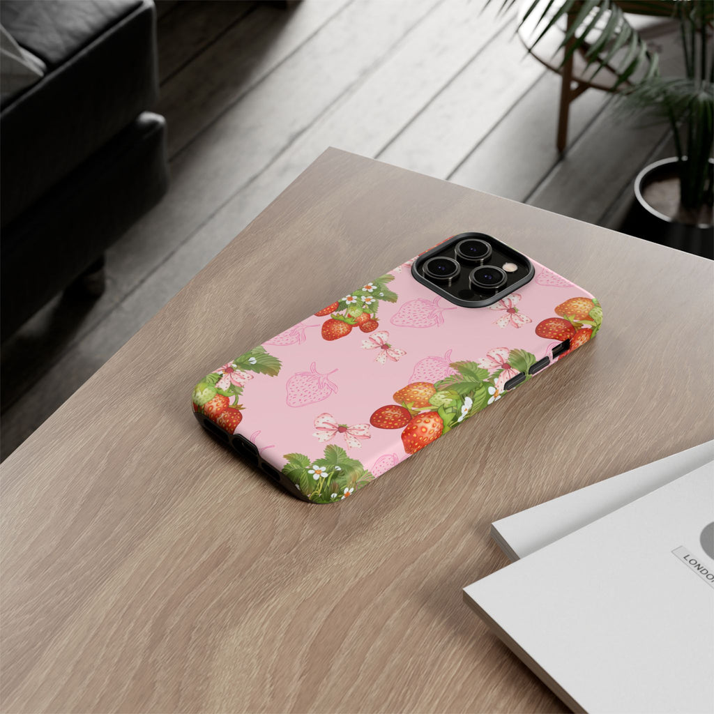 Strawberries Tough Case