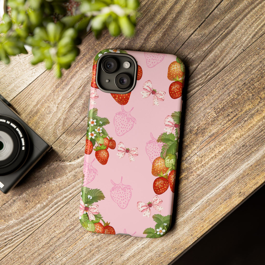 Strawberries Tough Case