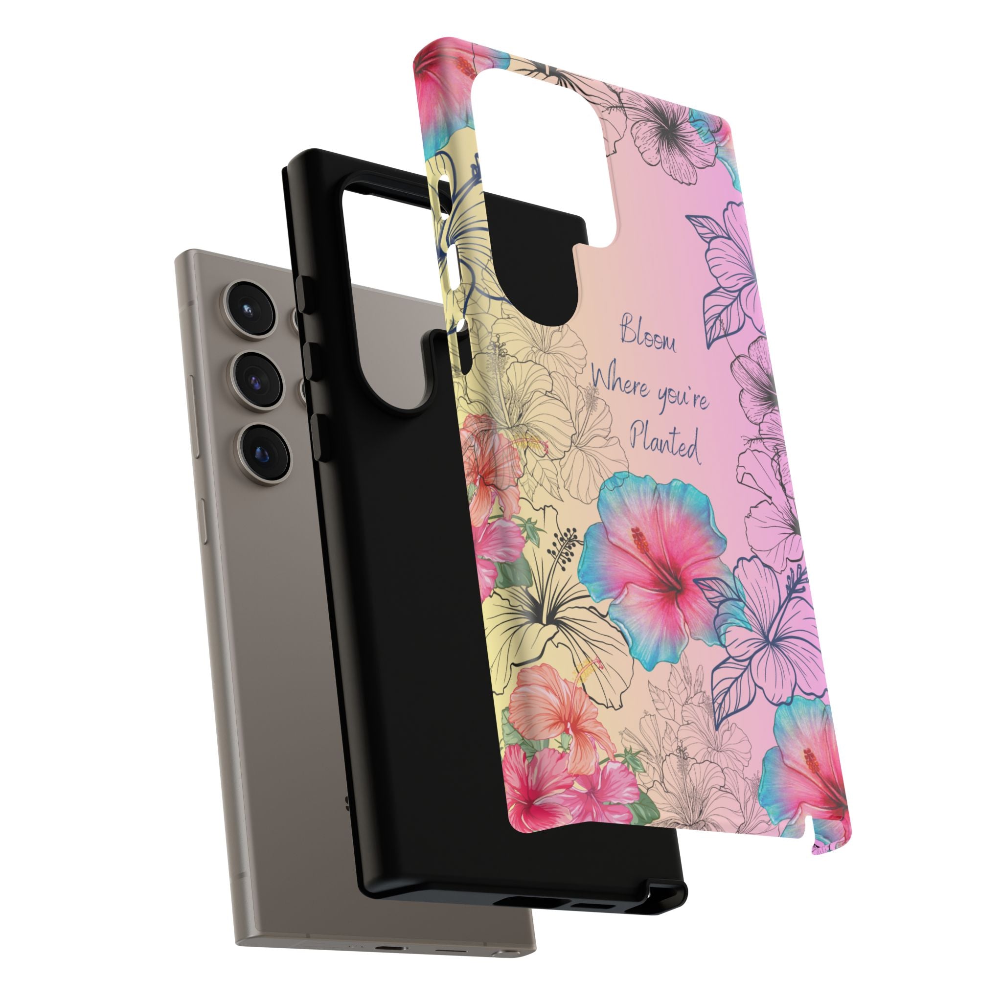 Bloom Where You're Planted Tough Phone Case