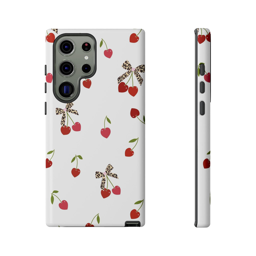 Cherries and Bows Phone Case