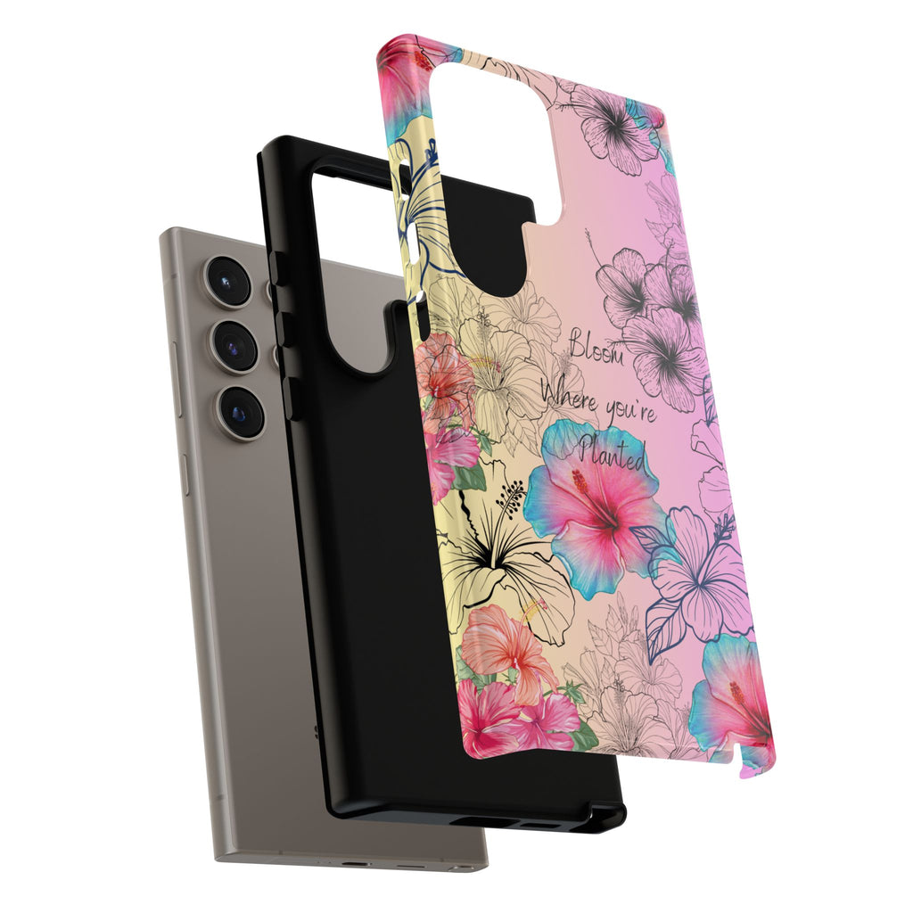 Bloom Where You're Planted Tough Phone Case