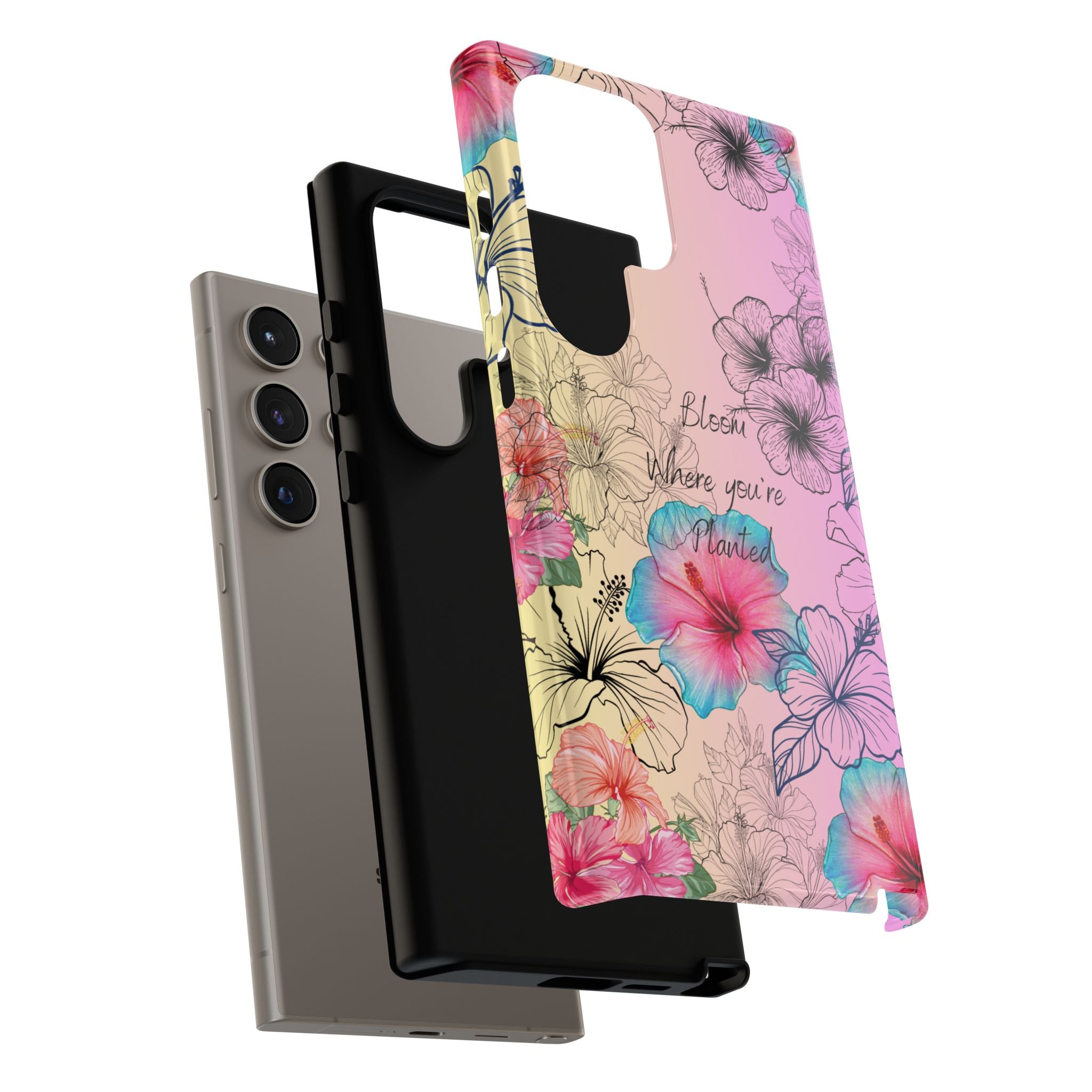 Bloom Where You're Planted Tough Phone Case