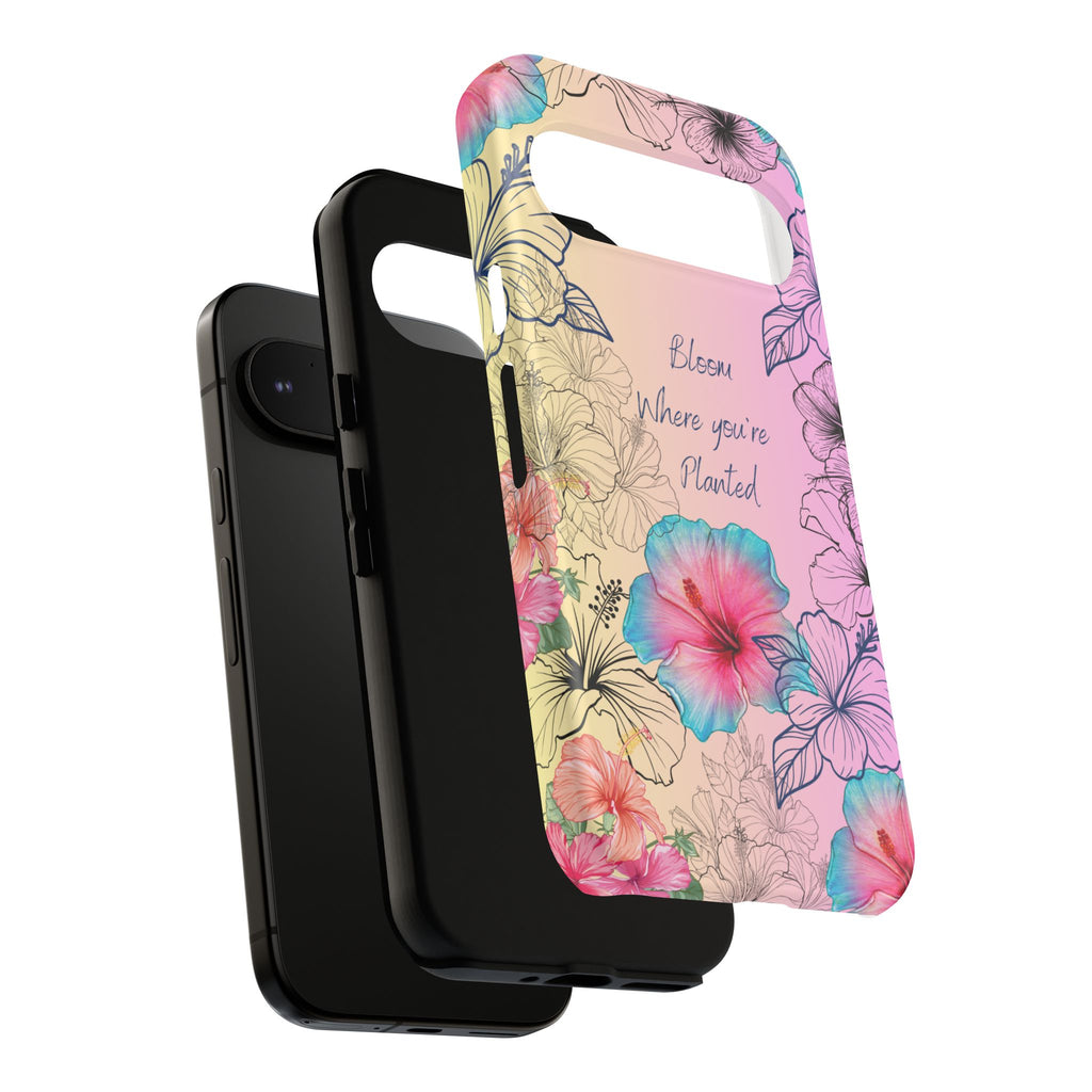 Bloom Where You're Planted Tough Phone Case