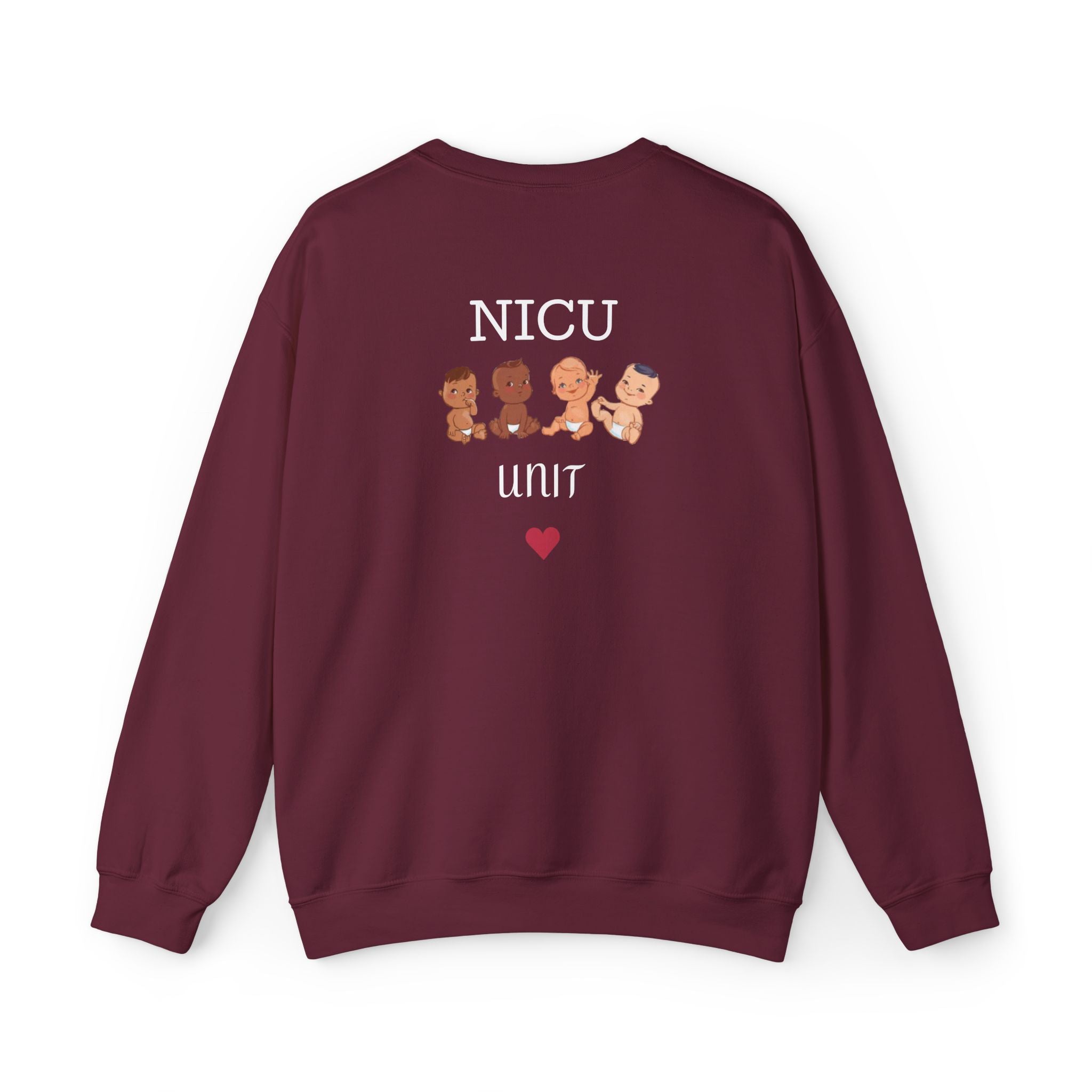 ( MD) NICU's Little Warriors Crewneck Sweatshirt