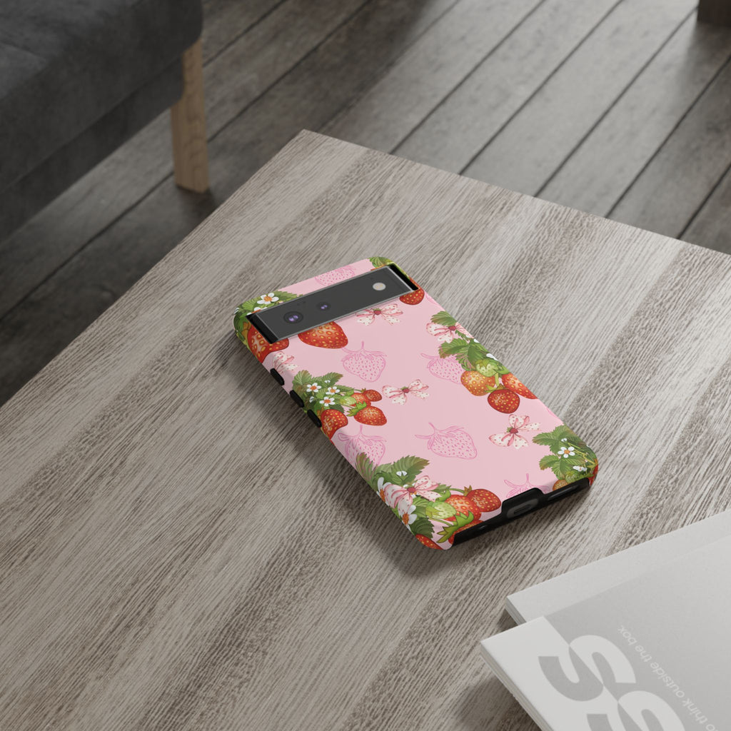 Strawberries Tough Case