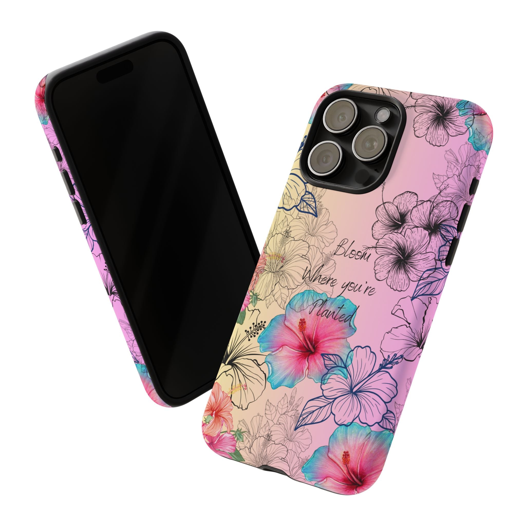 Bloom Where You're Planted Tough Phone Case