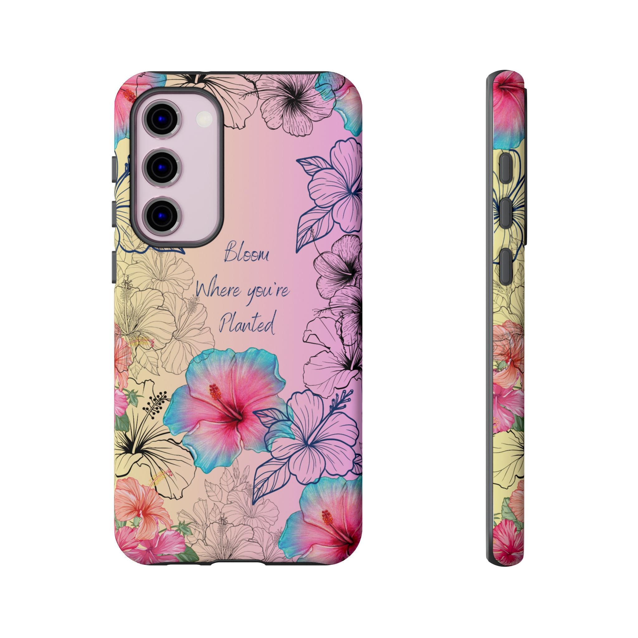 Bloom Where You're Planted Tough Phone Case