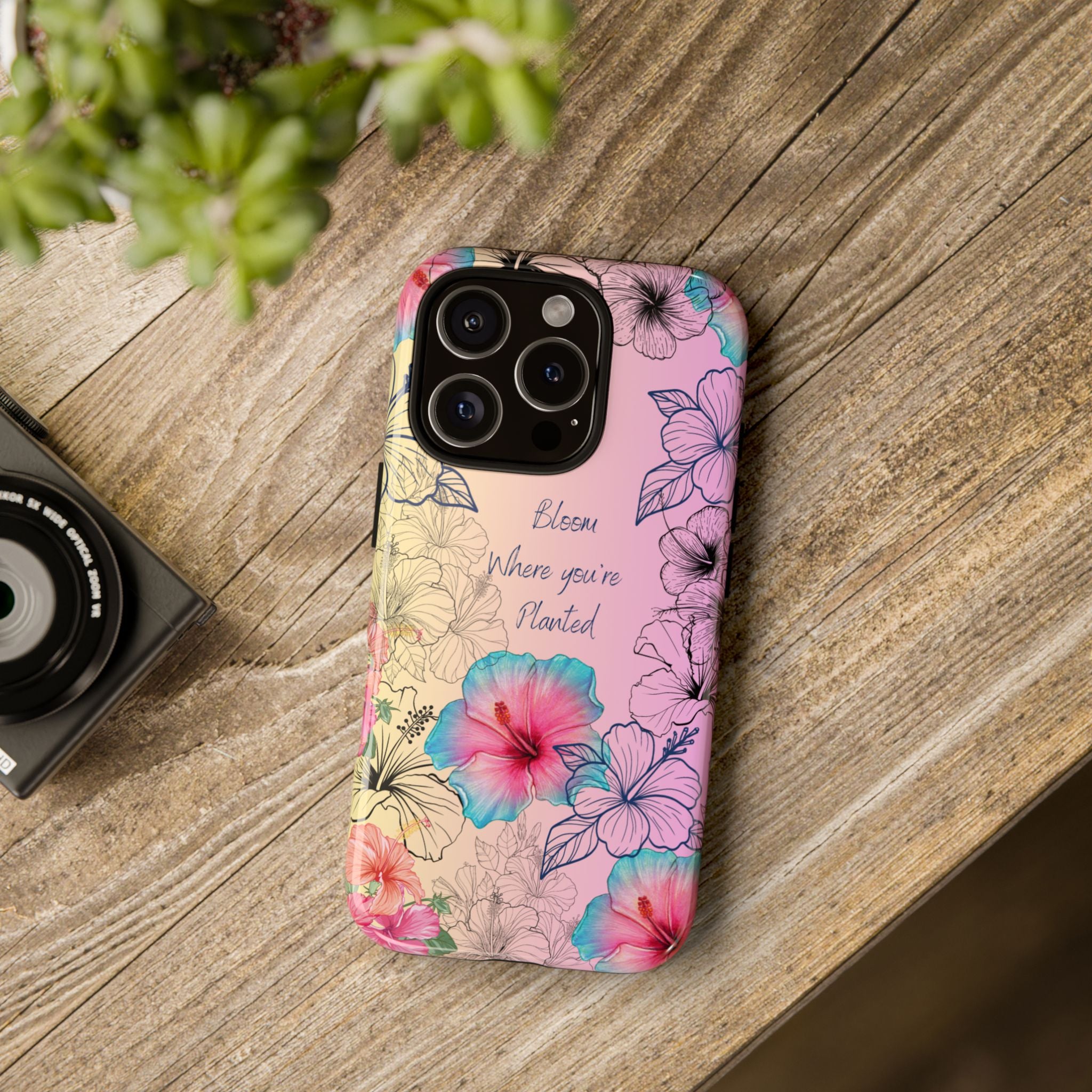 Bloom Where You're Planted Tough Phone Case