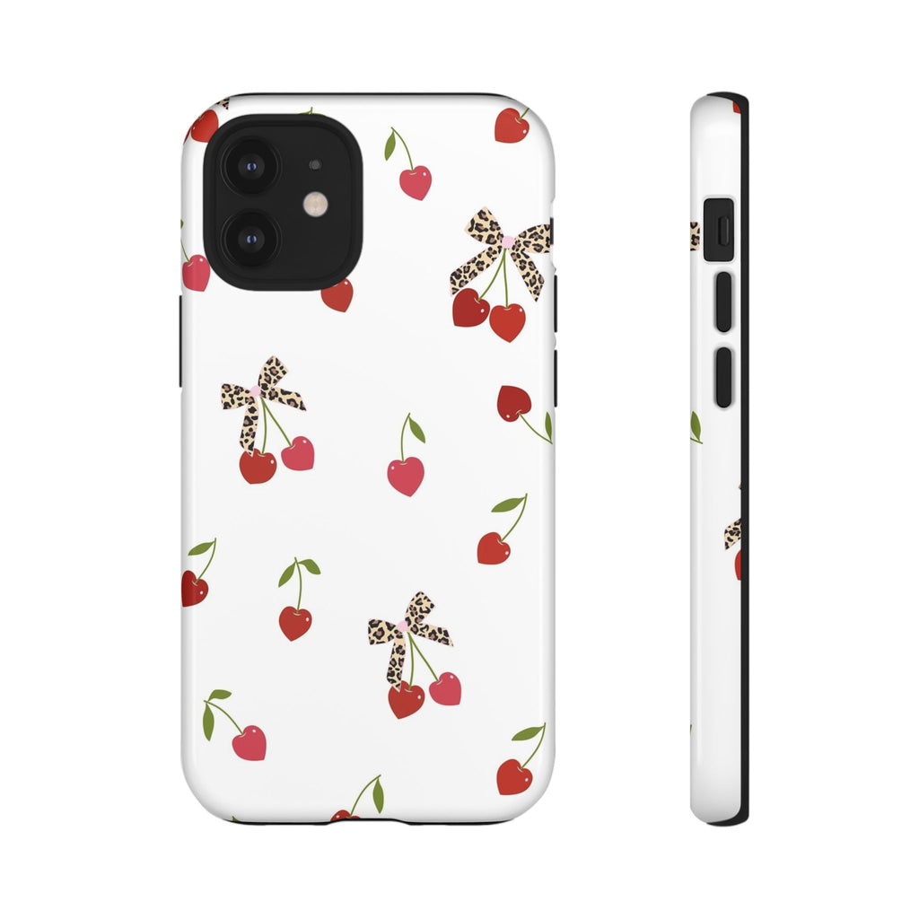 Cherries and Bows Phone Case