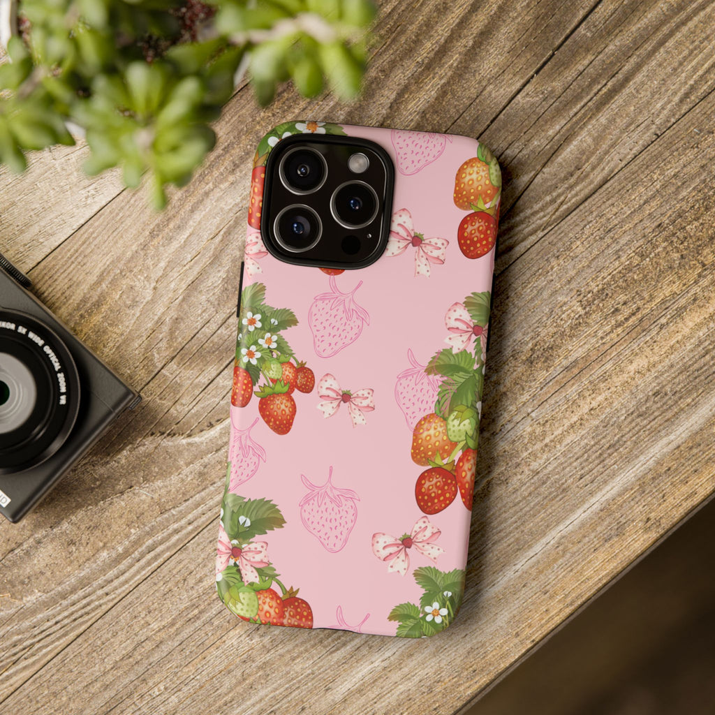 Strawberries Tough Case