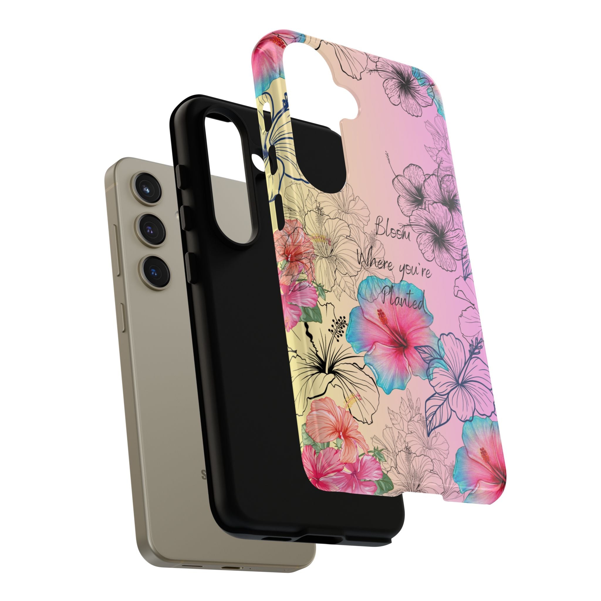 Bloom Where You're Planted Tough Phone Case
