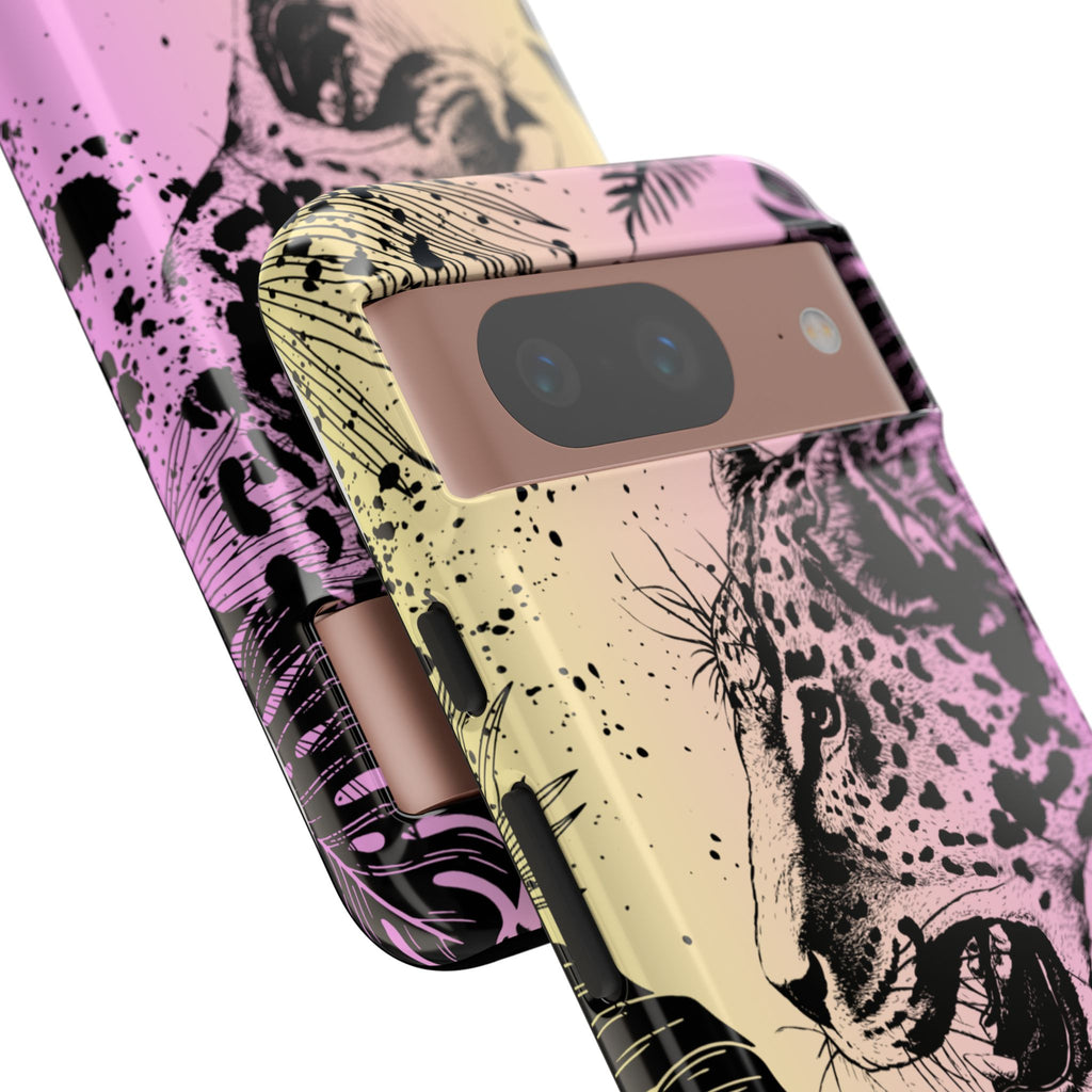 Be Strong and Courageous Tough Phone Case (Purple Hue)