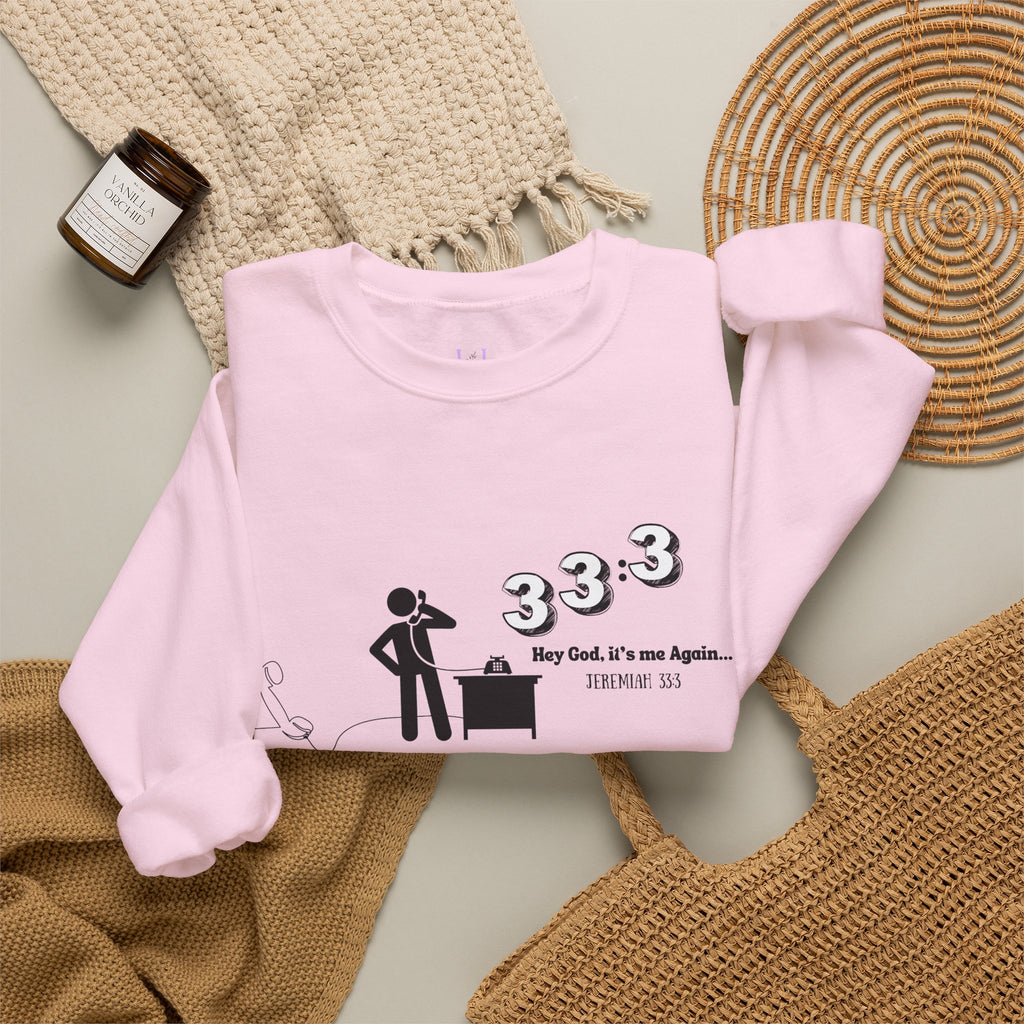 Jeremiah 33:3 Inspirational Crewneck Sweatshirt