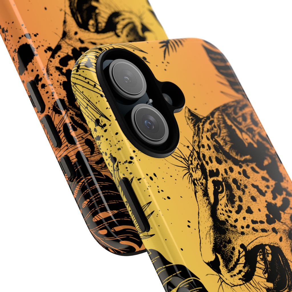 Be Strong and Courageous Tough Phone Case (Orange Hue)