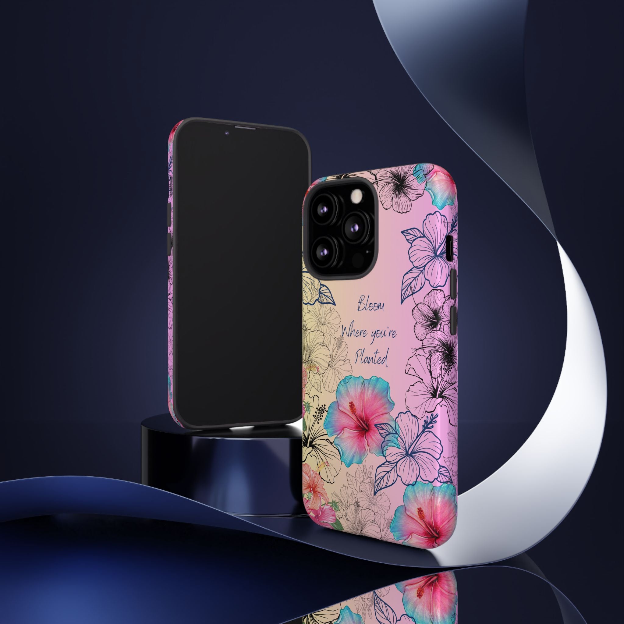 Bloom Where You're Planted Tough Phone Case