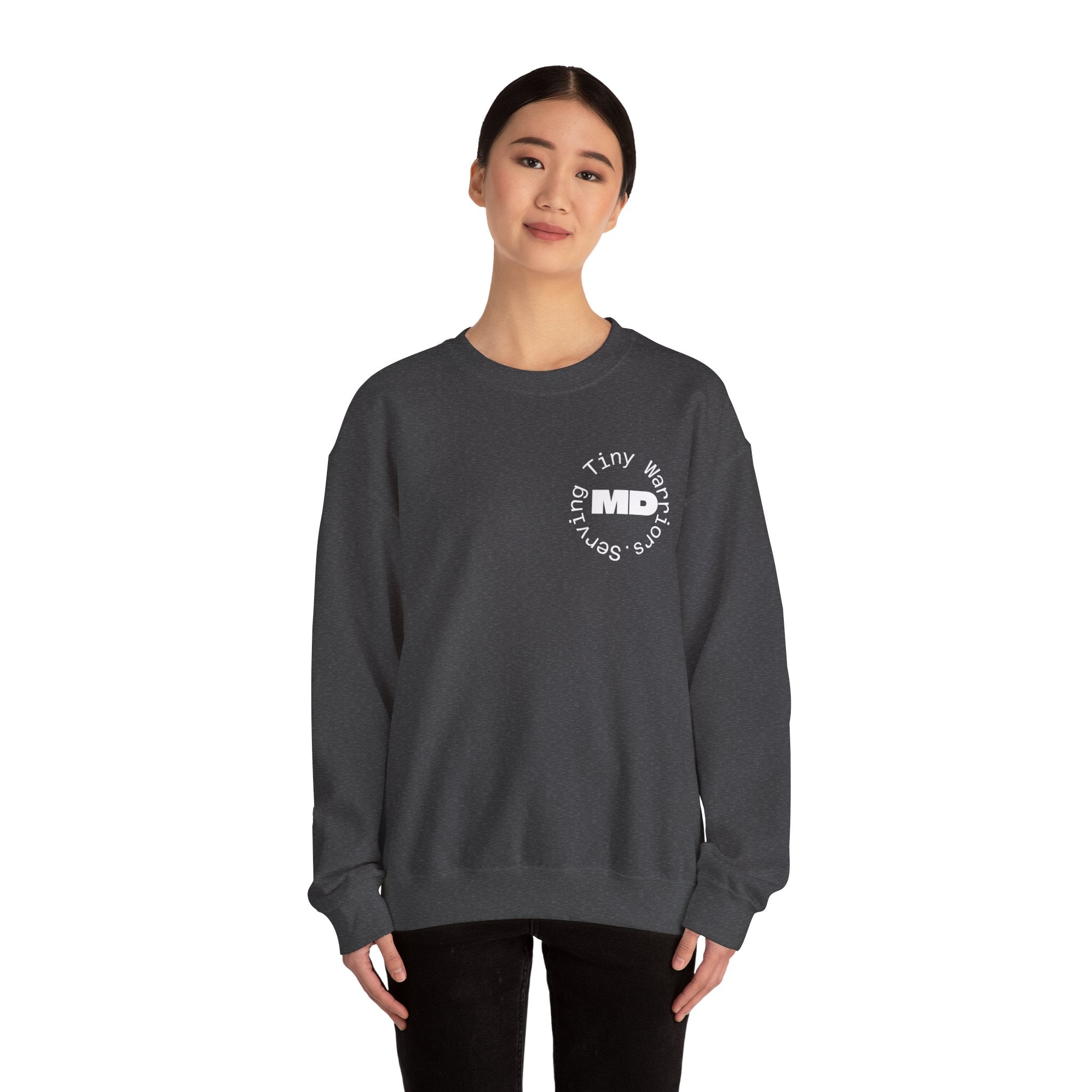 ( MD) NICU's Little Warriors Crewneck Sweatshirt