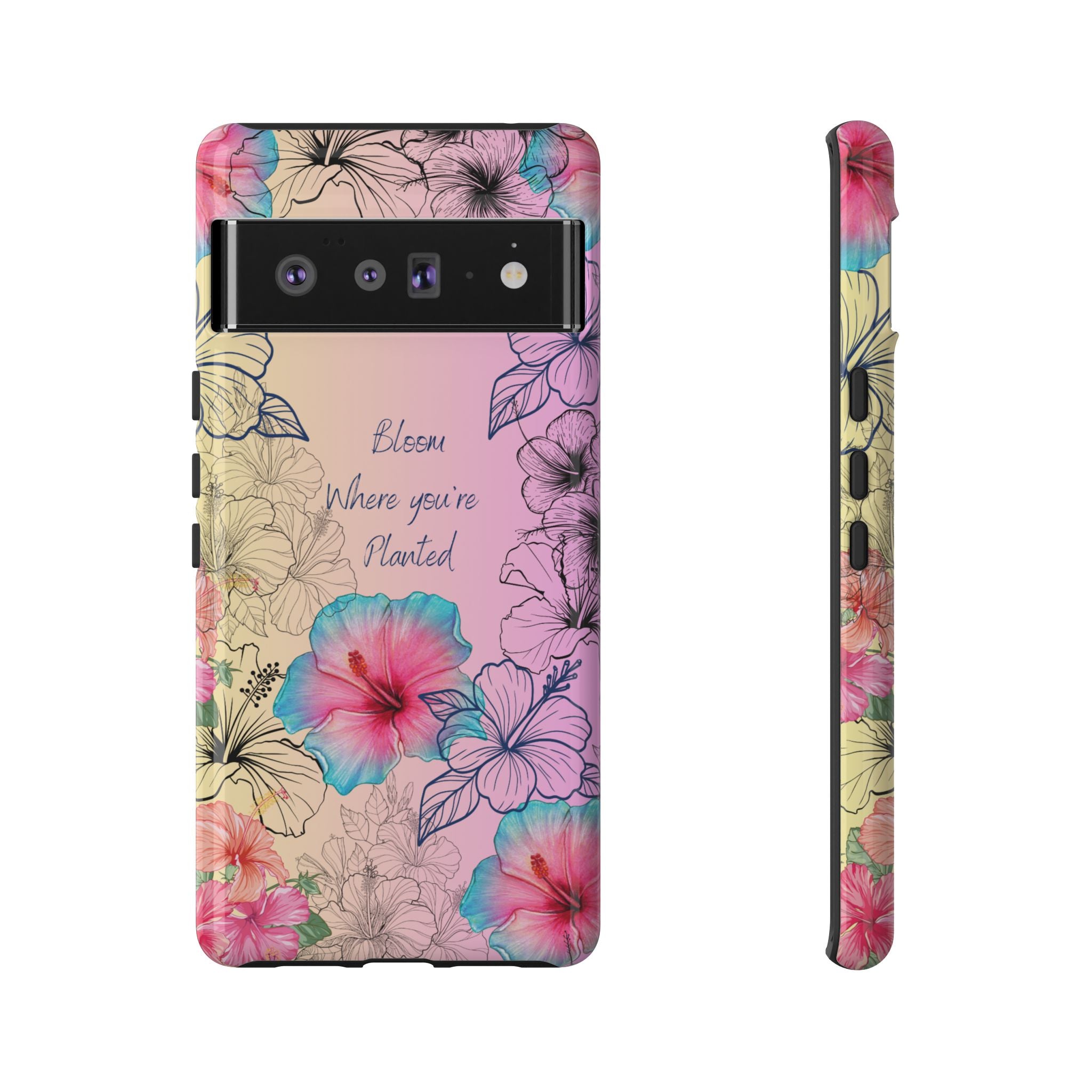 Bloom Where You're Planted Tough Phone Case