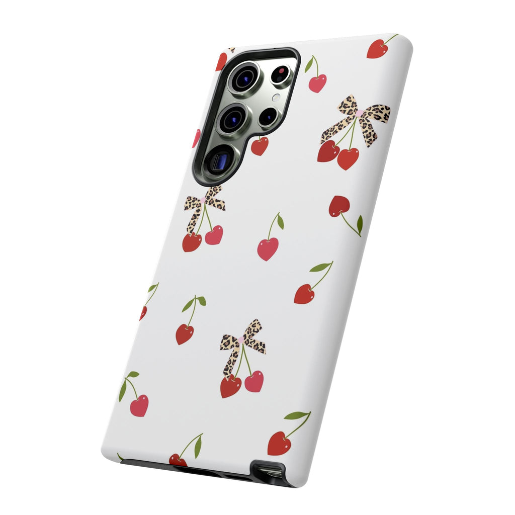 Cherries and Bows Phone Case
