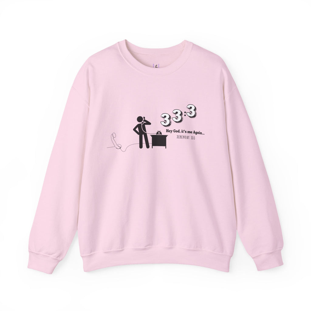 Jeremiah 33:3 Inspirational Crewneck Sweatshirt