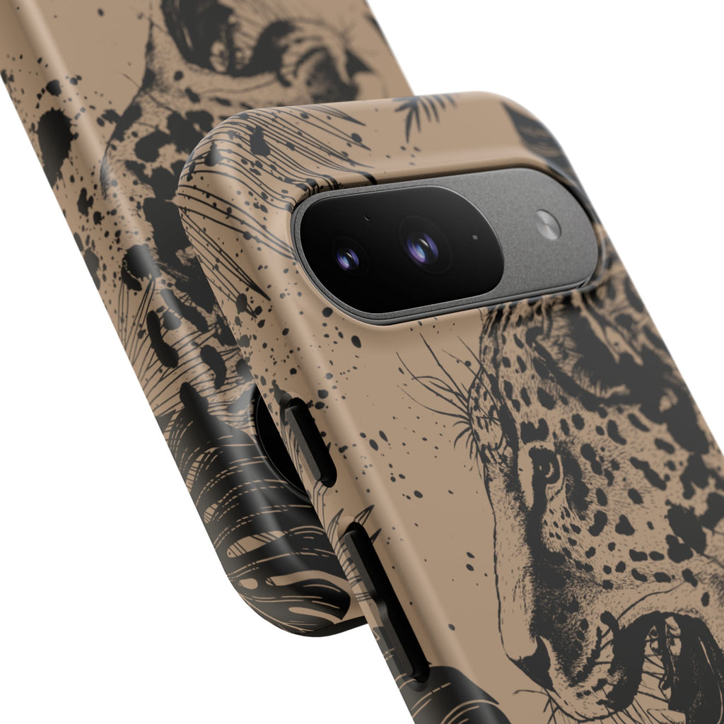 Be Strong and Courageous Tough Phone Case (Brown)
