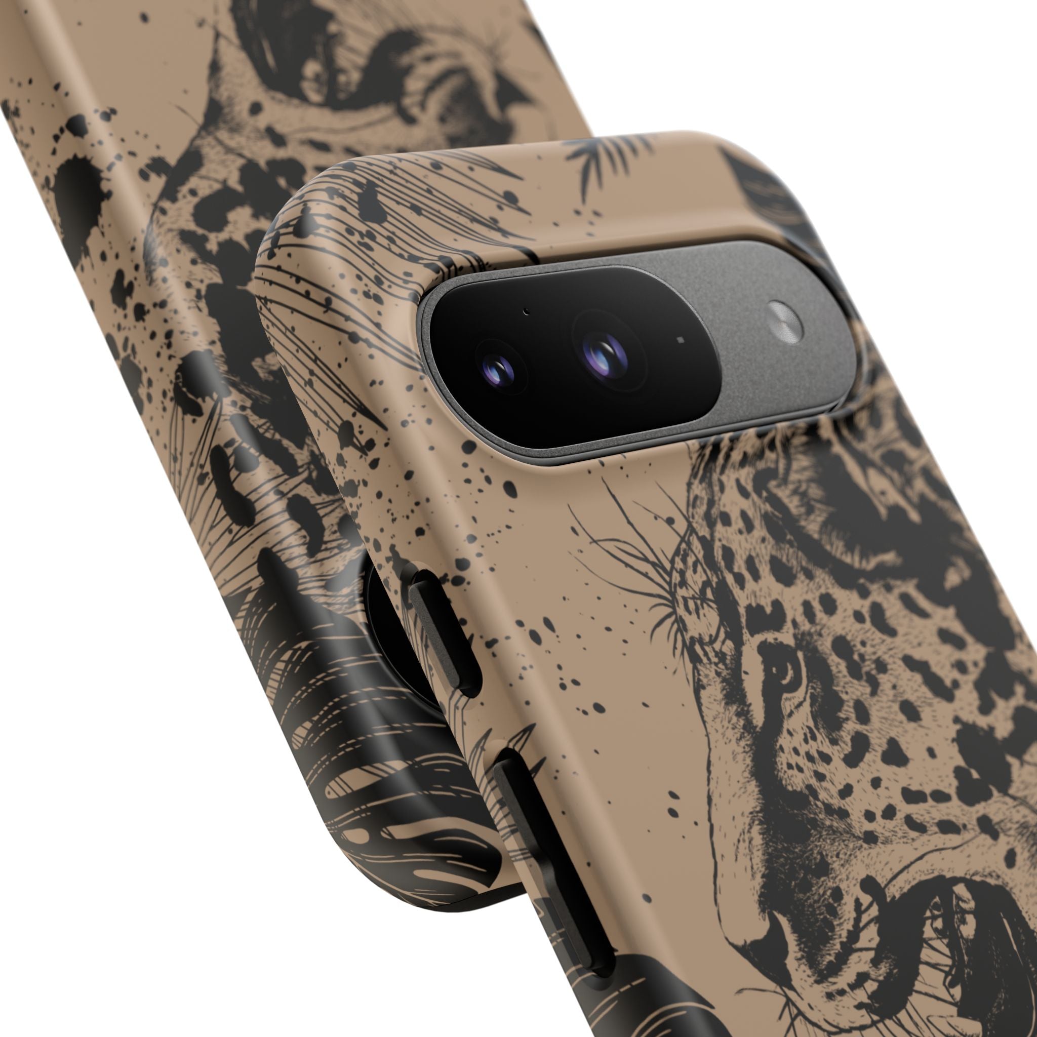 Be Strong and Courageous Tough Phone Case (Brown)