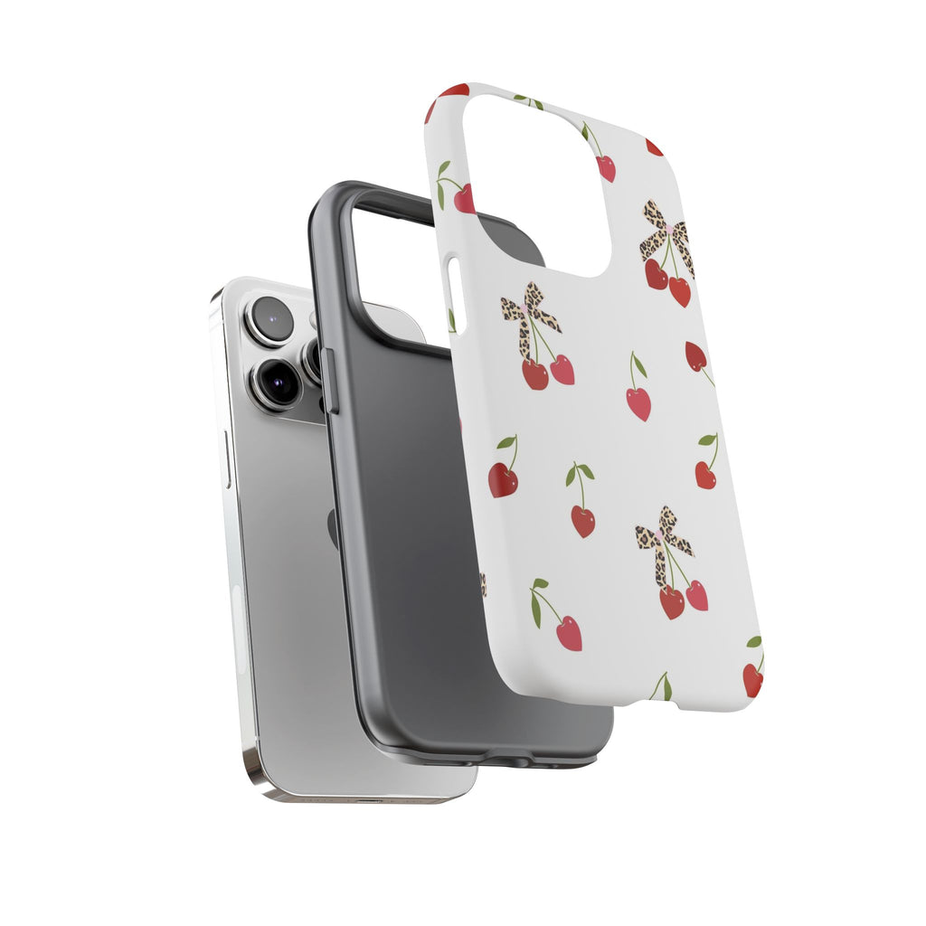 Cherries and Bows Phone Case