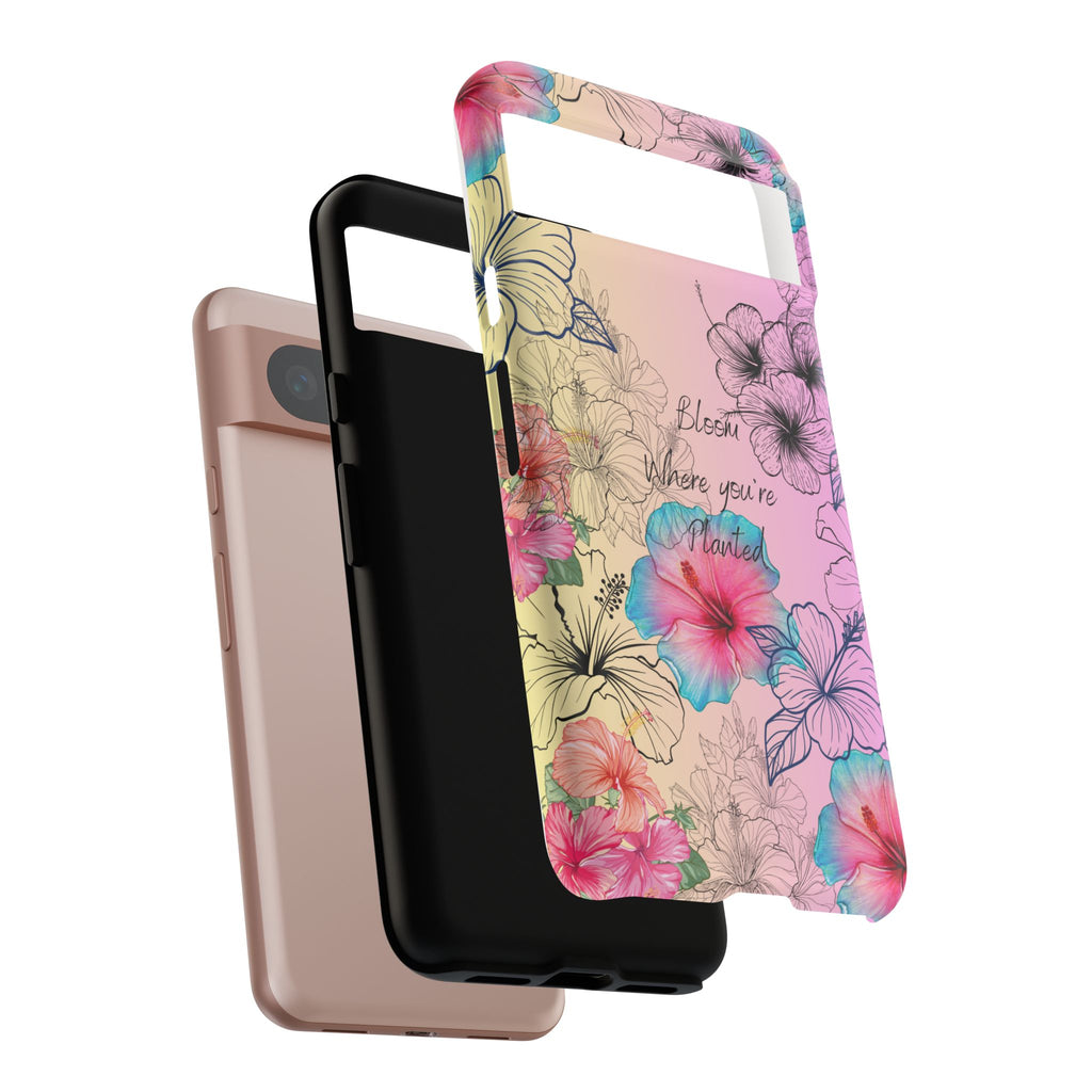 Bloom Where You're Planted Tough Phone Case