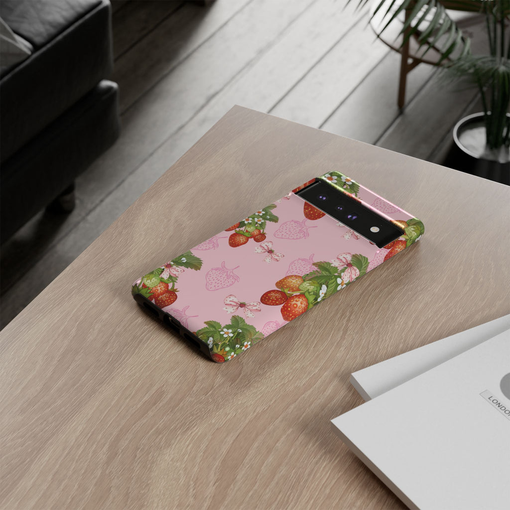 Strawberries Tough Case
