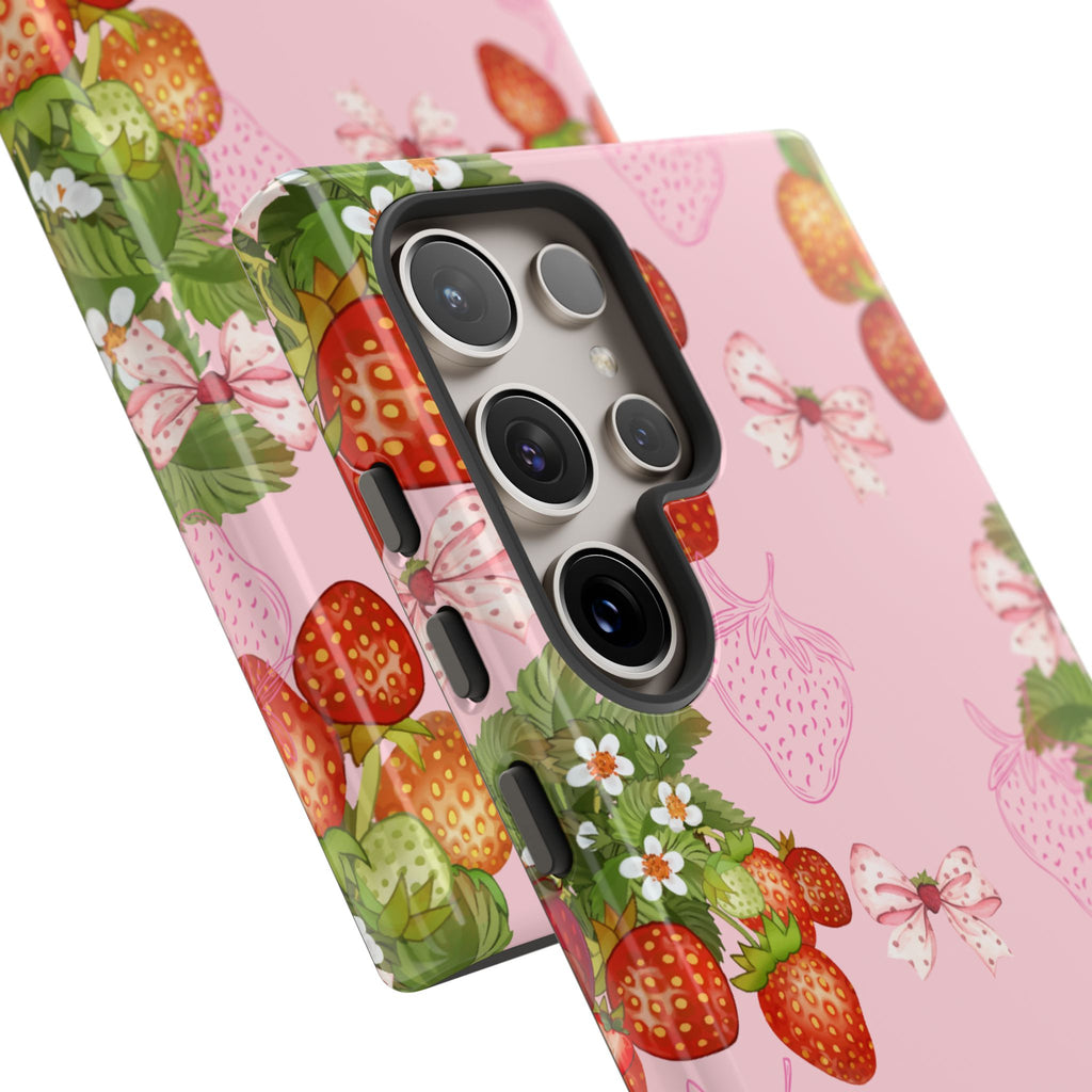 Strawberries Tough Case