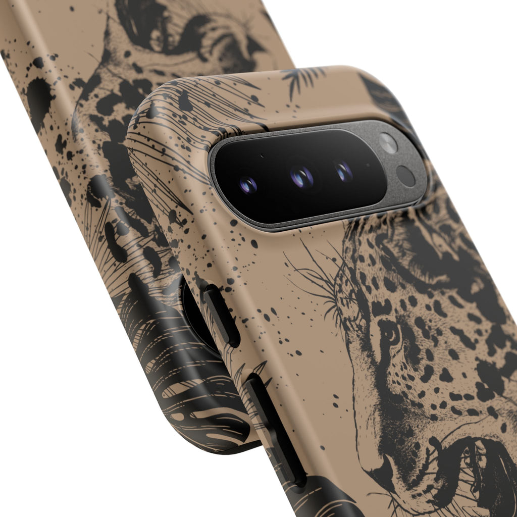 Be Strong and Courageous Tough Phone Case (Brown)