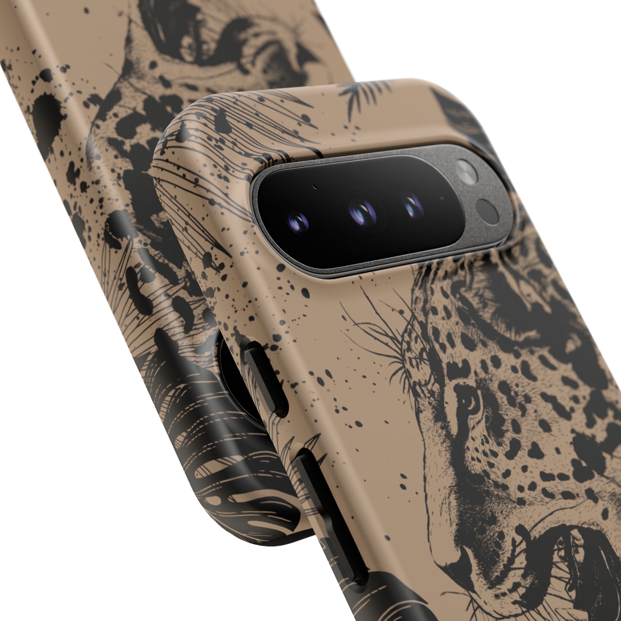 Be Strong and Courageous Tough Phone Case (Brown)