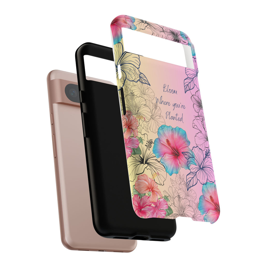 Bloom Where You're Planted Tough Phone Case