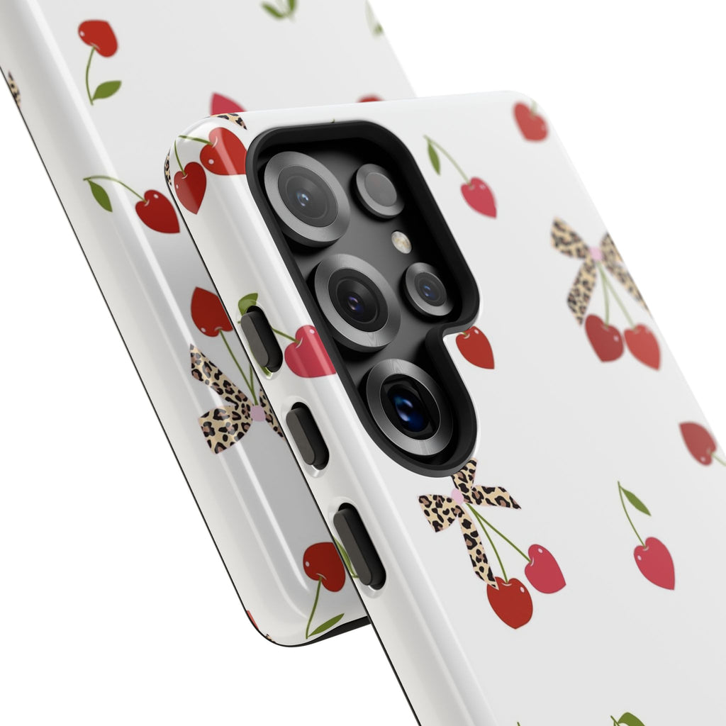 Cherries and Bows Phone Case