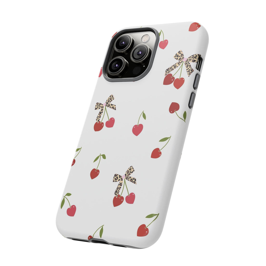 Cherries and Bows Phone Case