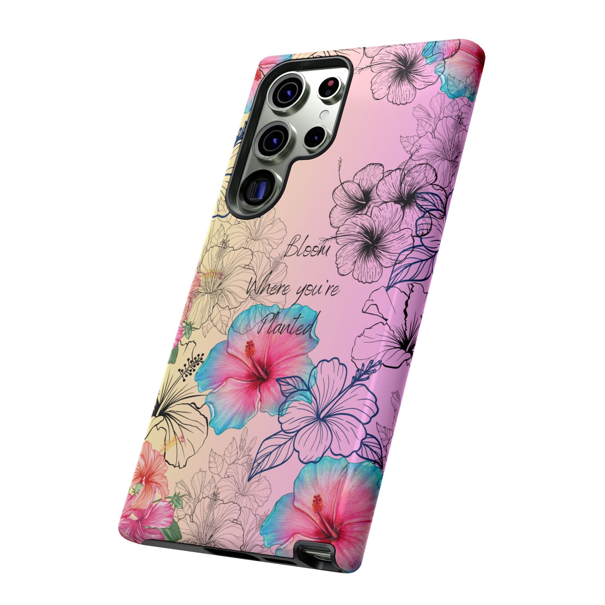 Bloom Where You're Planted Tough Phone Case