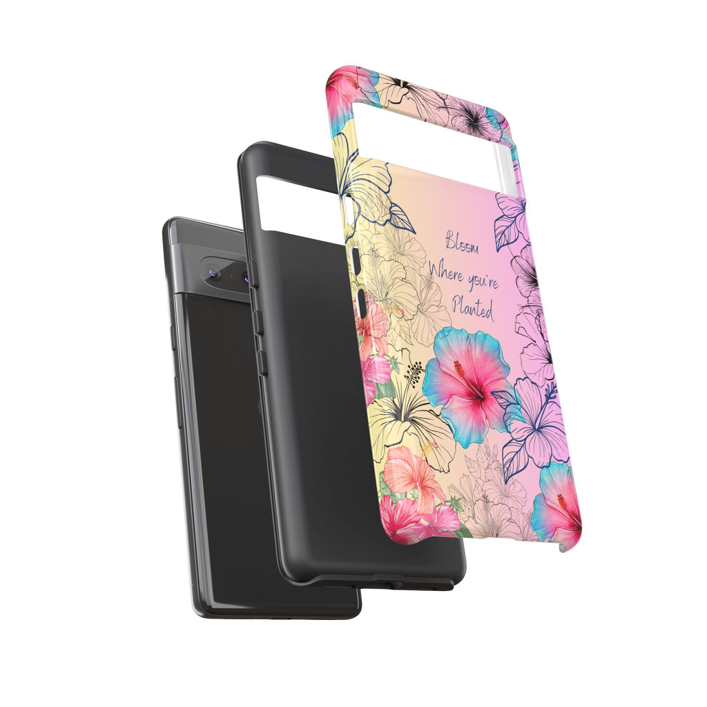 Bloom Where You're Planted Tough Phone Case