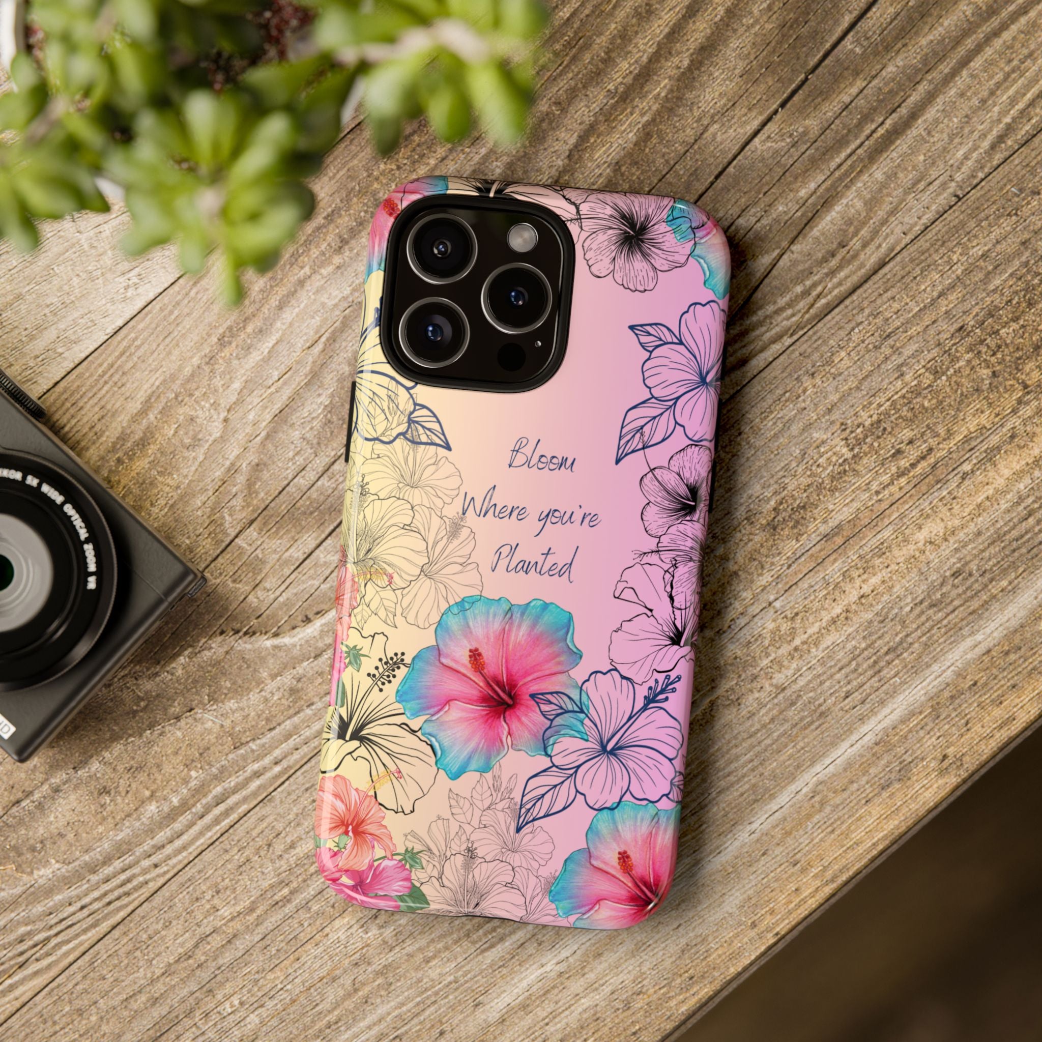 Bloom Where You're Planted Tough Phone Case