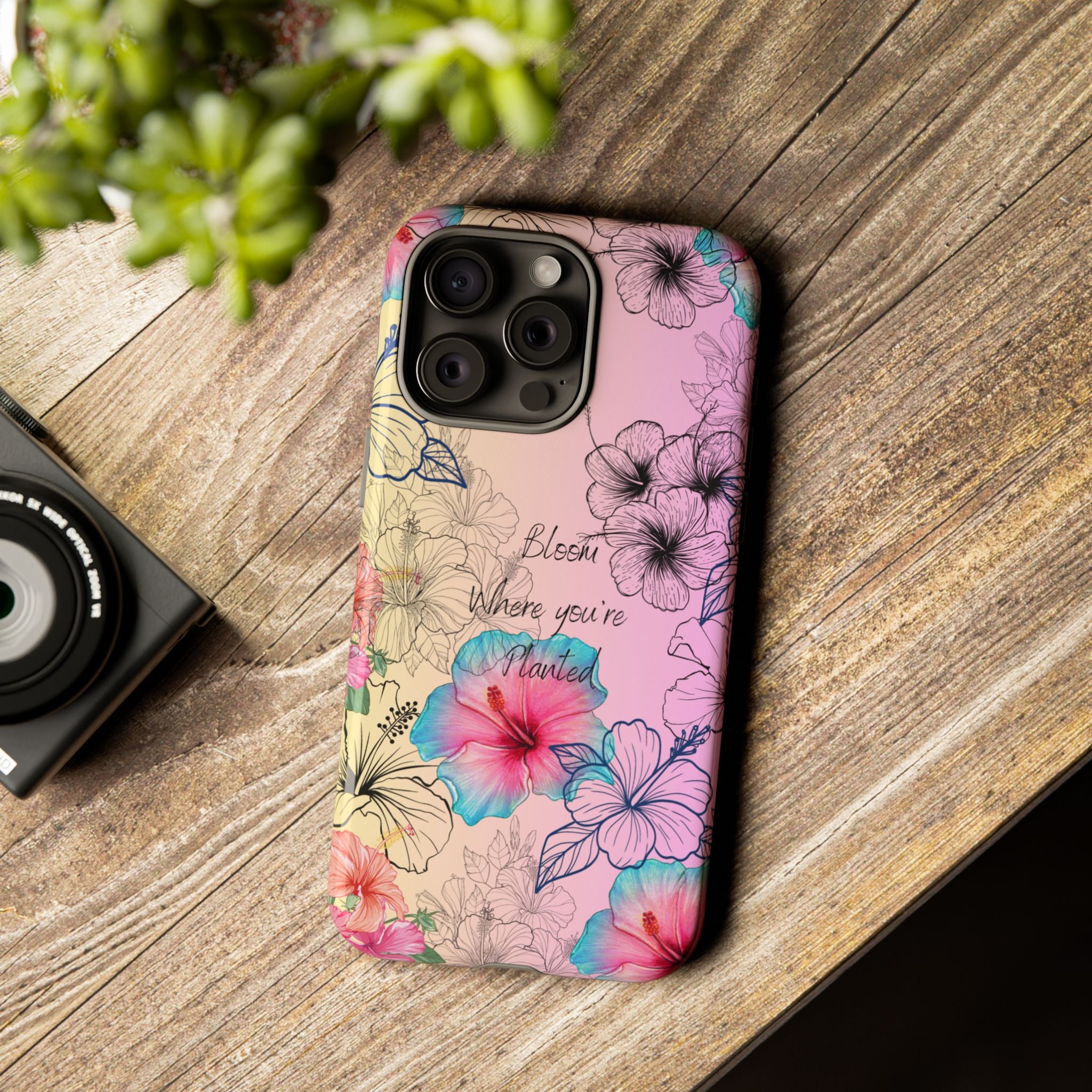 Bloom Where You're Planted Tough Phone Case