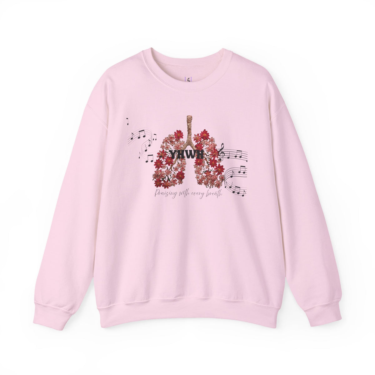 Floral Lungs Music Crewneck