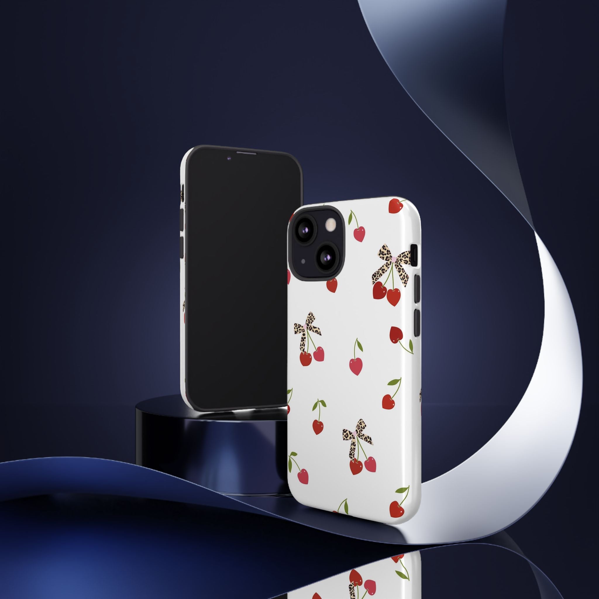 Cherries and Bows Phone Case