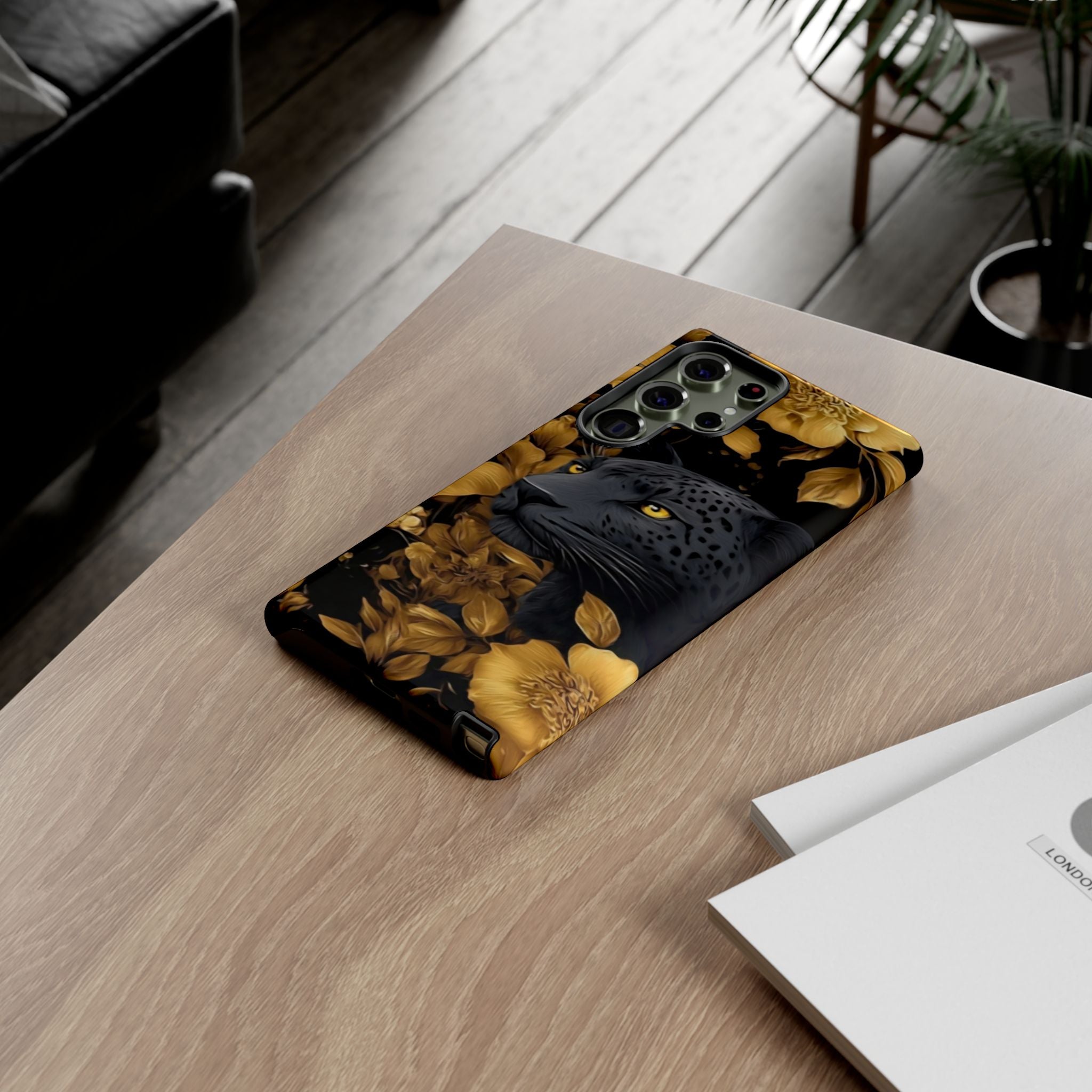 Panther Power Phone Case
