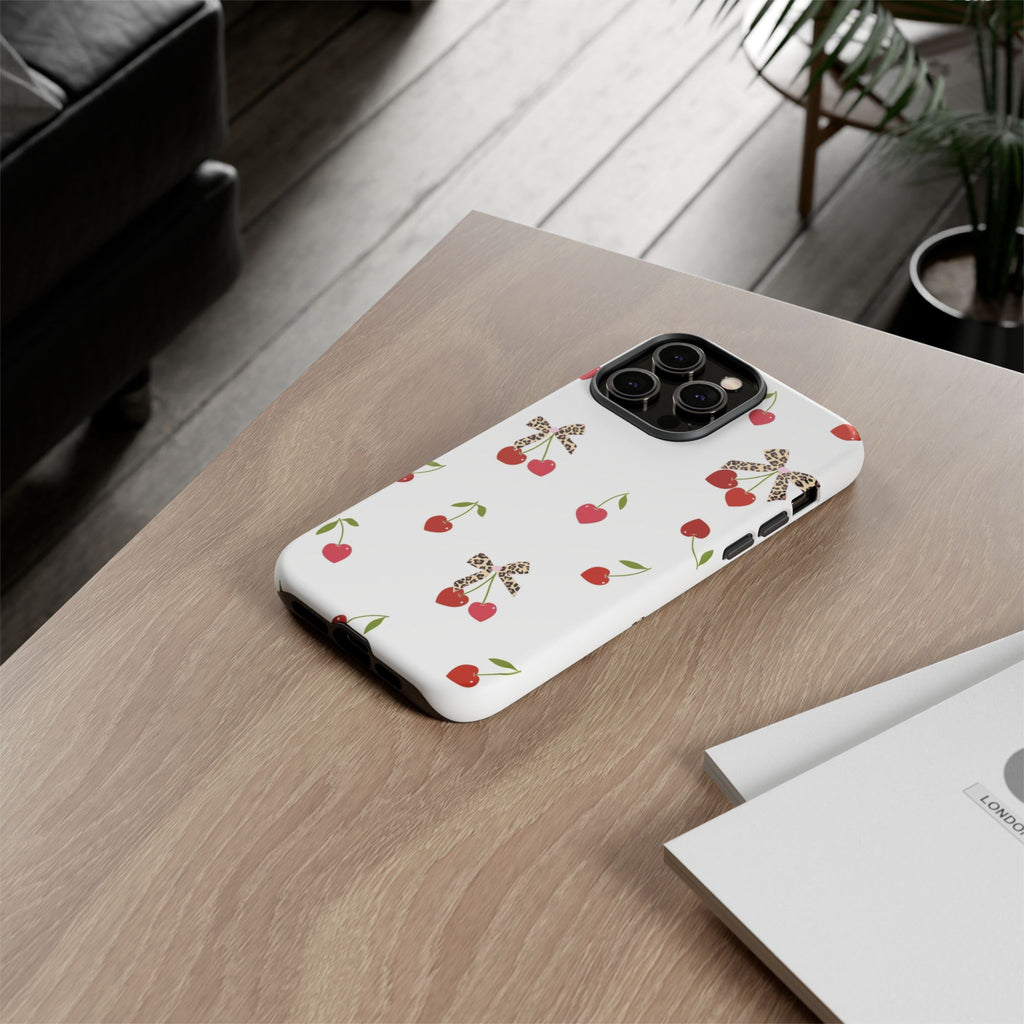 Cherries and Bows Phone Case