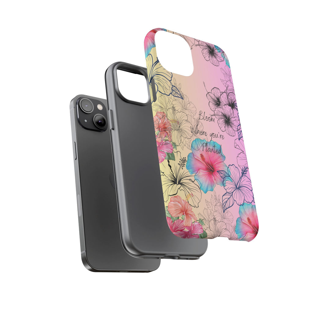 Bloom Where You're Planted Tough Phone Case