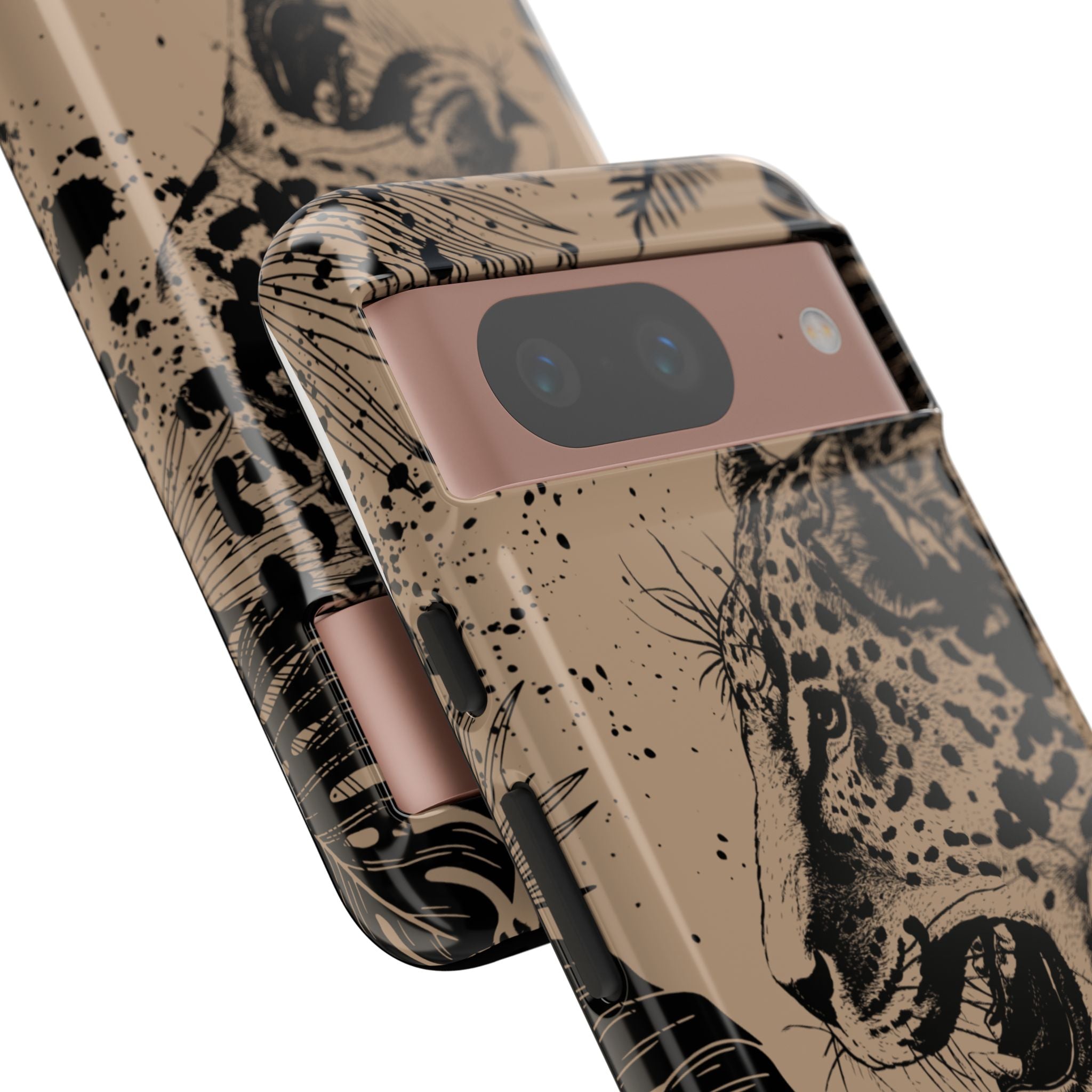 Be Strong and Courageous Tough Phone Case (Brown)
