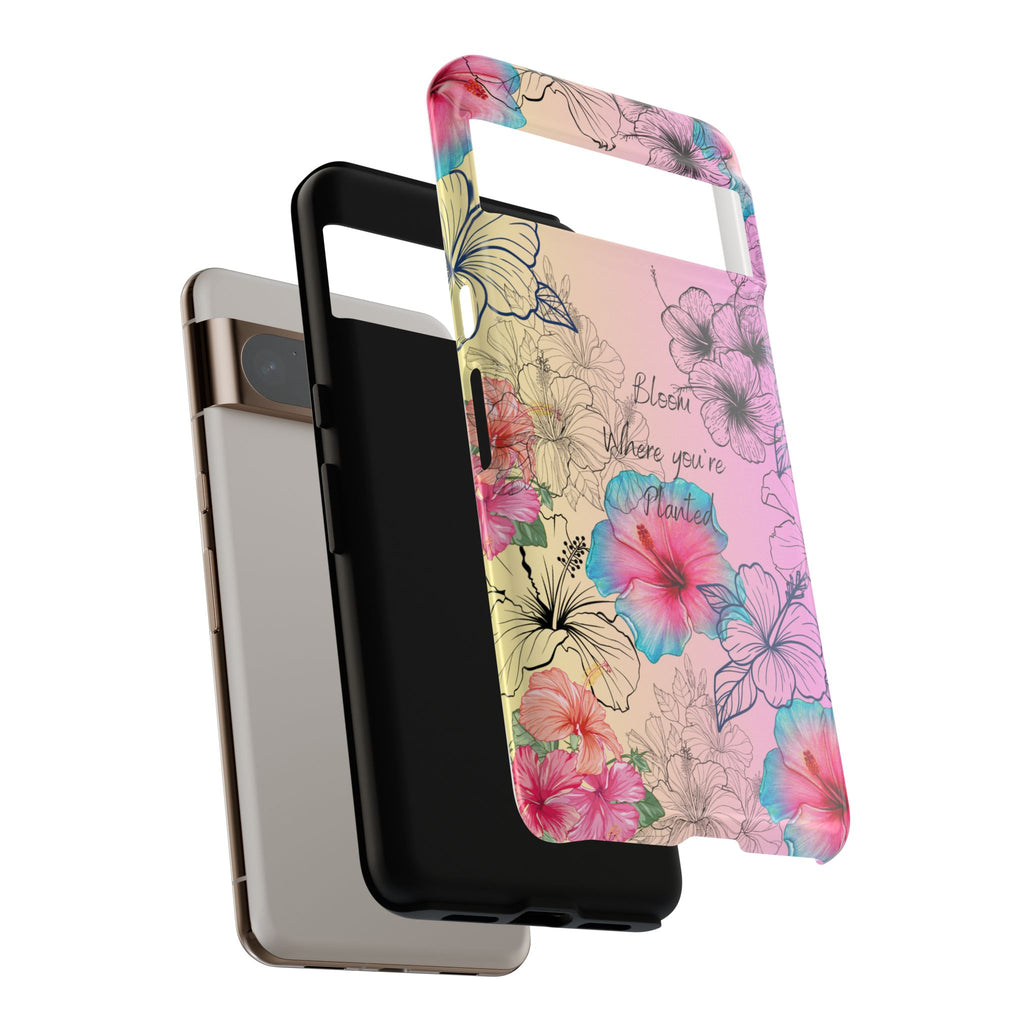 Bloom Where You're Planted Tough Phone Case