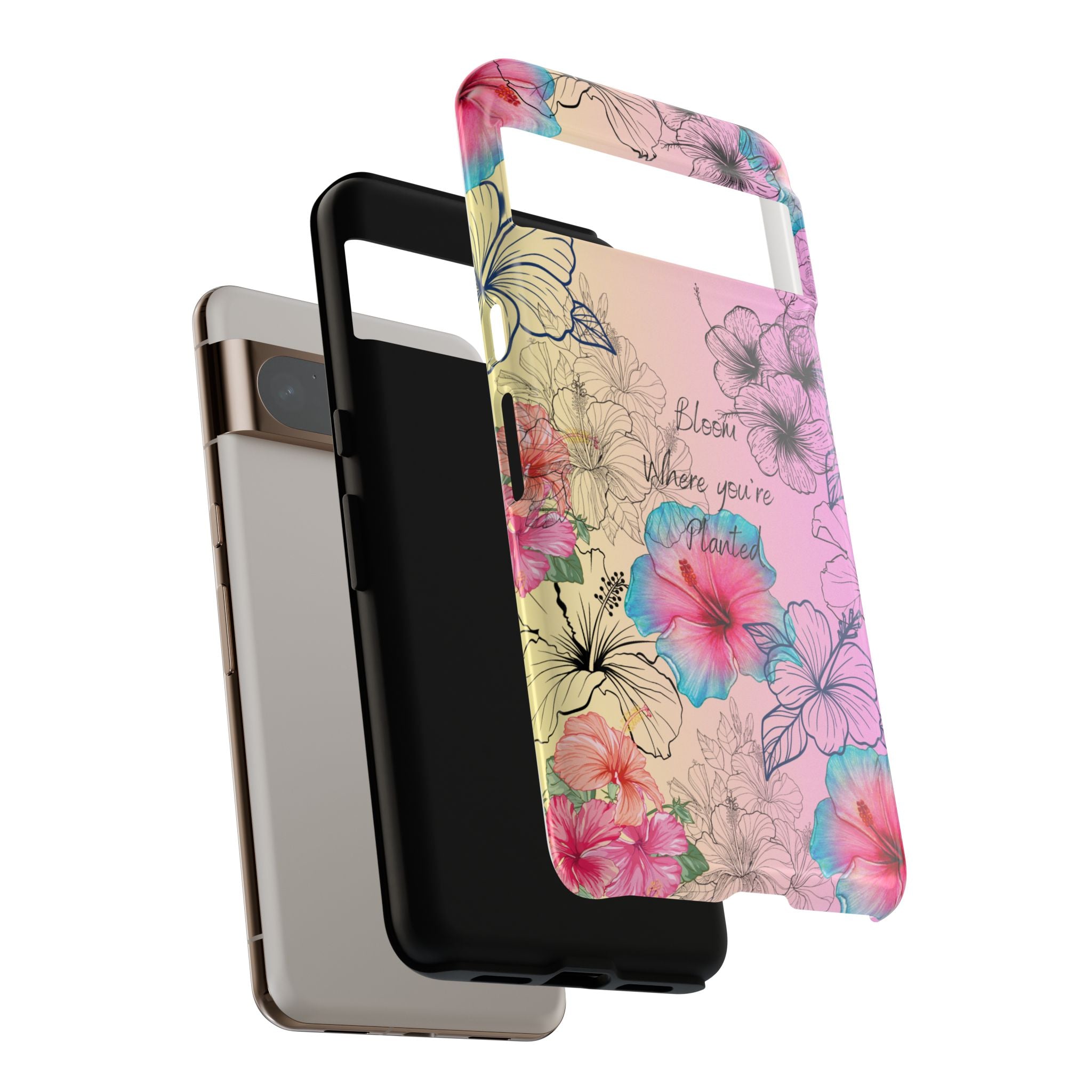 Bloom Where You're Planted Tough Phone Case